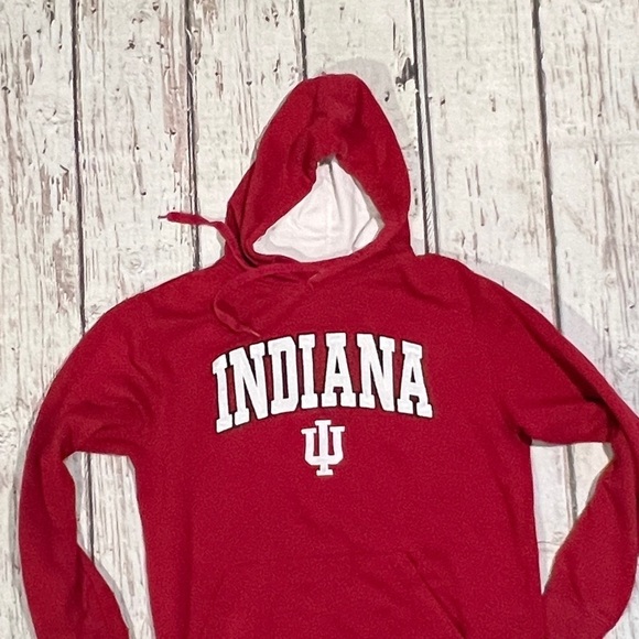 University of Indiana Hoosiers NCAA College Hoodie Stitched Sweatshirt - Picture 4 of 5